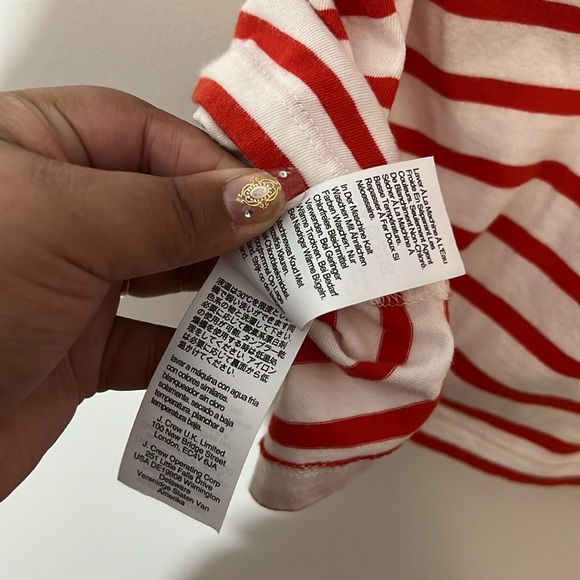 Crewcuts Kids Striped Eyelet Detail Top - Picture 6 of 6